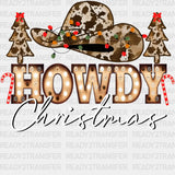 Howdy Christmas Dtf Transfer