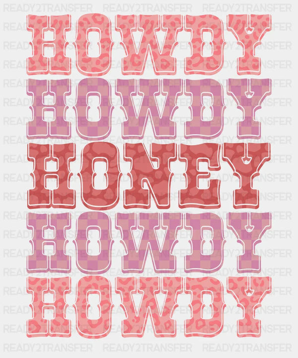 HOWDY HOWDY HOWDY DTF Transfer
