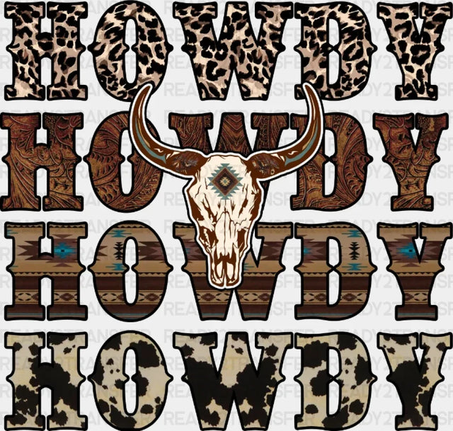 Howdy Dtf Transfer