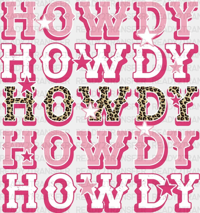 Howdy Dtf Transfer