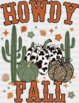 Howdy Fall Design Fall Season DTF Transfer ready2transfer