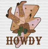 HOWDY GIRL DTF Transfer ready2transfer