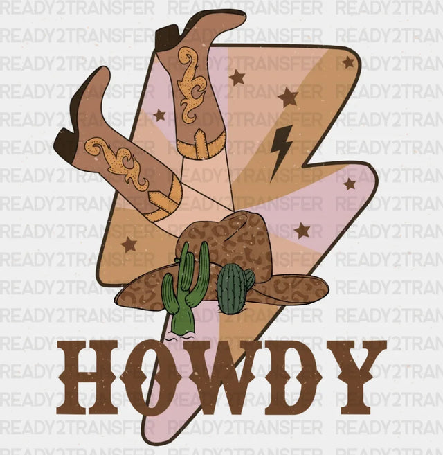 HOWDY GIRL DTF Transfer ready2transfer