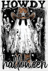 Howdy Halloween Ghost - Halloween DTF Transfer