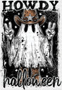 Howdy Halloween Ghost - Halloween DTF Transfer