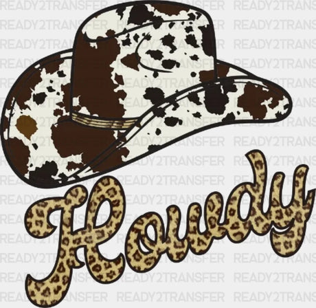 Howdy Hat Dtf Transfer