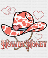 Howdy Honey Hat Edition Dtf Transfer