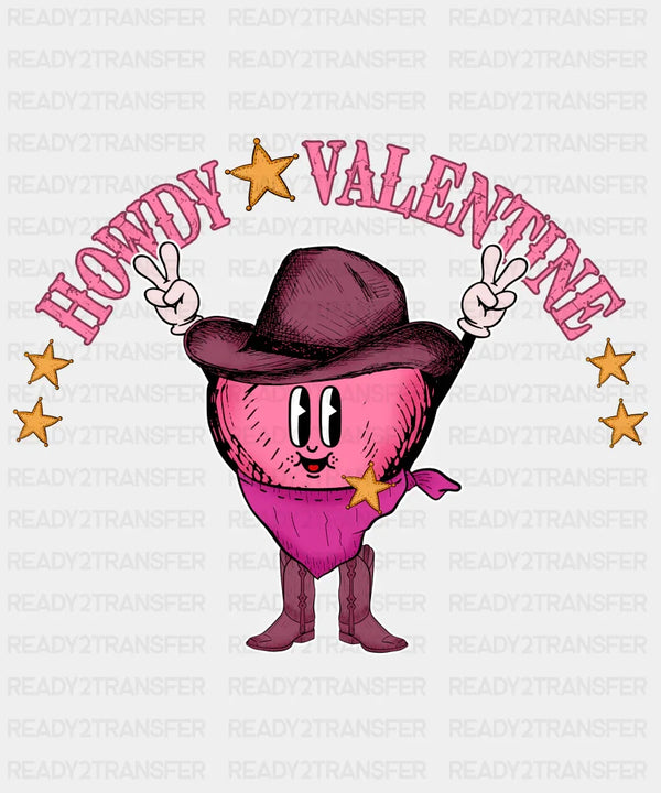 HOWDY VALENTINE STARS DTF Transfer