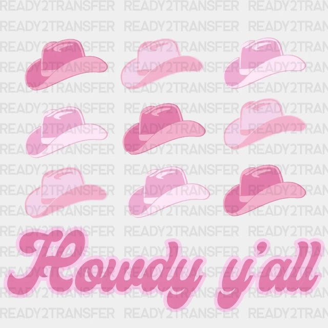 Howdy Y’all Dtf Transfer