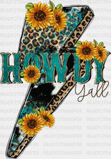 Howdy Yall Dtf Transfer