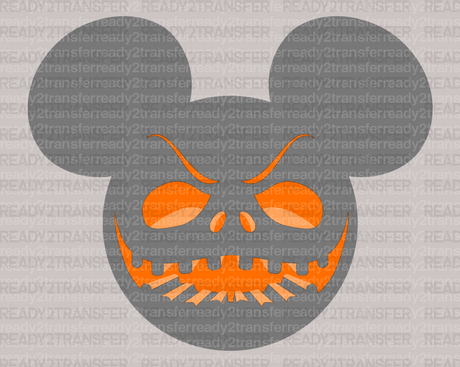 Hungry Halloween Mouse DTF Transfer - ready2transfer