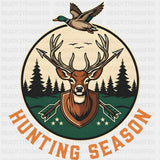 Hunting Season Circular Design - Hunting DTF Transfers ready2transfer