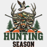 Hunting Season, Green & Orange - Hunting DTF Transfers ready2transfer Light Color Design (See Imaging)