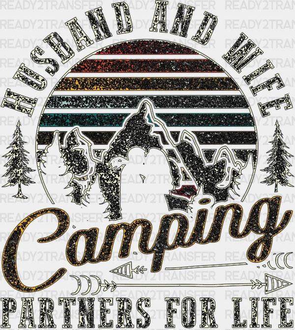 Husband And Wife Camping Partners For Life DTF Transfer