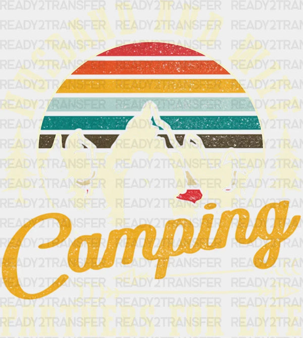 Husband And Wife Camping Partners For Life DTF Transfer