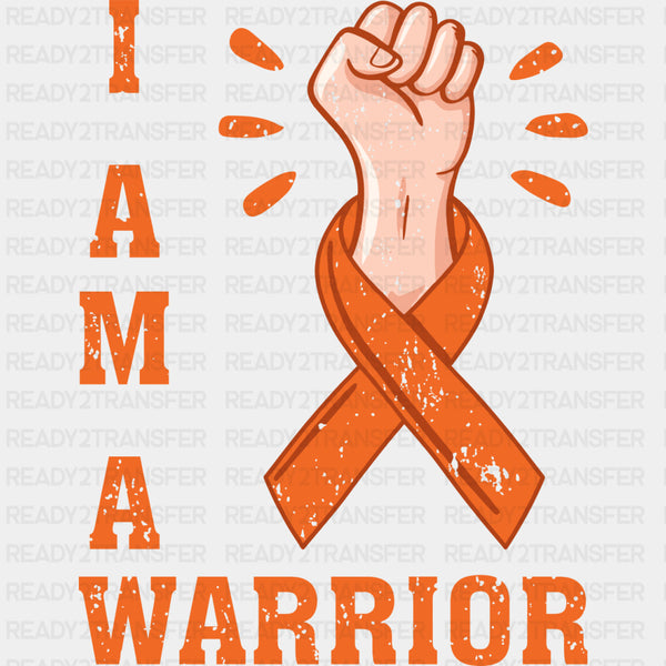 I Am A Warrior - Leukemia DTF Transfers