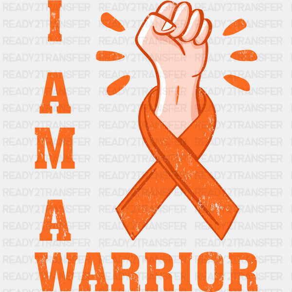 I Am A Warrior - Leukemia DTF Transfers