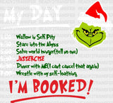 I Am Booked Dtf Transfer