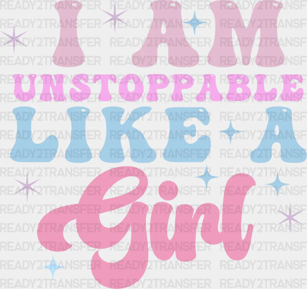 I Am Unstoppable - Kids DTF heat transfer