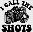 I Call The Shots - Photography Iron On Dtf Transfer Adult Unisex S & M (10’’) / Dark Color