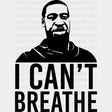 I Can’t Breathe Blm Dtf Transfer