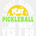 I Don't Always Play Pickleball - Pickleball DTF Heat Transfer ready2transfer White