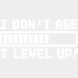 I Level Up - Video Game DTF Heat Transfer ready2transfer Light Color Design ( See imaging )