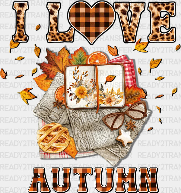 I Love Autumn Picnic - Fall DTF Transfer