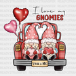 I Love My Gnomies Dtf Transfer