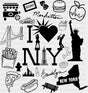 I Love New York - States & Cities DTF Transfer Adult Unisex - S & M (10’’) / Dark Color Design (See Imaging)