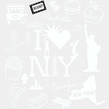 I Love New York - States & Cities DTF Transfer ready2transfer Light Color Design (See Imaging)