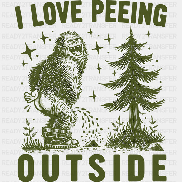 I Love Peeing Outside - Camping DTF Transfers