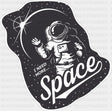 I Need More Space - Minimal UV Sticker Permanent UV DTF Decal