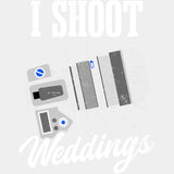 I Shoot Weddings - Photography DTF Transfers ready2transfer Light Color Design (See Imaging)