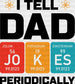 I TELL DAD - Father's Day DTF Transfer ready2transfer Black