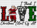 I Think I Love Christmas Most Of All DTF Transfer ready2transfer Black