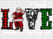I Think I Love Christmas Most Of All DTF Transfer ready2transfer White