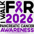 I Walk For Pancreatic Cancer Awareness 2026 - Pancreatic Cancer DTF Transfers - Adult Unisex - S & M (10’’) / Dark