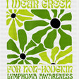 I Wear Green For Non-Hodgkin Lyphoma Awareness - Lymphoma DTF Transfers Adult Unisex - S & M (10’’) / Dark Color Design