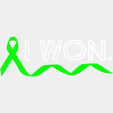 I Won - Lymphoma DTF Transfers ready2transfer Light Color Design (See Imaging)