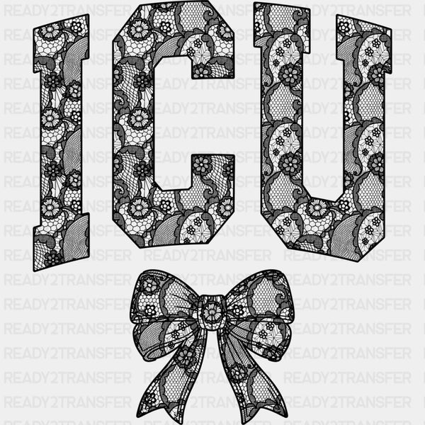 ICU Lace Design - ICU DTF Transfers
