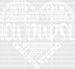 ICU Nurse Heart Design - ICU Nurse DTF Transfers ready2transfer White