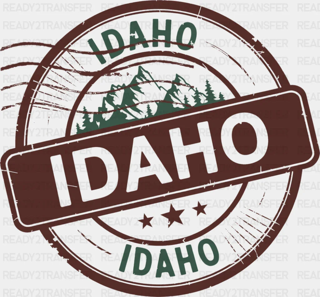 Idaho - States & Cities DTF Transfer ready2transfer
