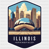 Illinois Springfield - States & Cities DTF Transfer ready2transfer