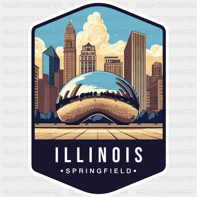 Illinois Springfield - States & Cities DTF Transfer ready2transfer