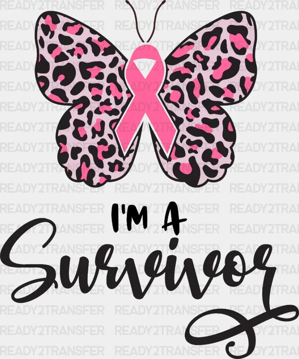 I'm A Survivor Butterfly DTF Transfer