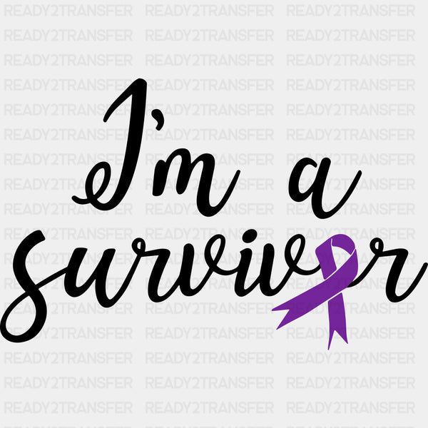 I'm A Survivor - Hodgkin's Lymphoma Cancer DTF Transfers
