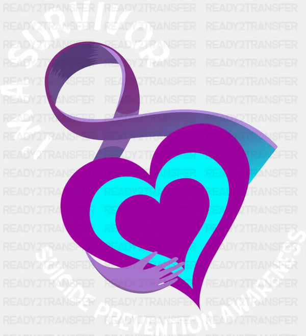 I'm A Survivor - Suicide Awareness DTF Transfer