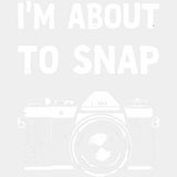 I'm About To Snap, Black & White - Photography DTF Transfers ready2transfer Light Color Design (See Imaging)