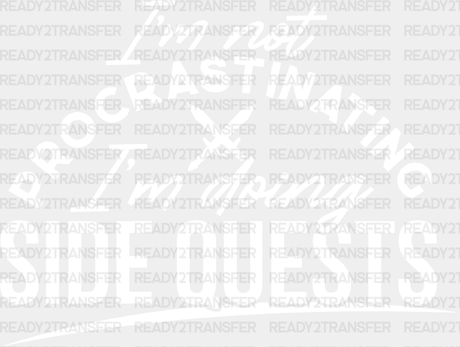 I’m Doing Side Quests - Video Game Dtf Heat Transfer Adult Unisex S & M (10’’) / Light Color